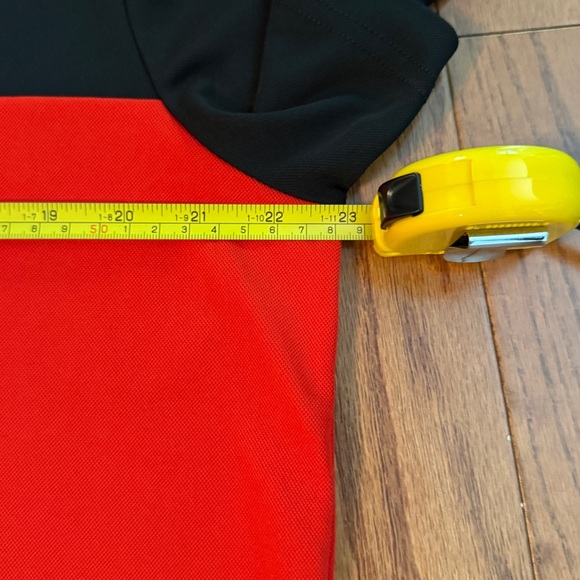 Lacoste - Men's Red and Black Shirt - Size X Large - Like New ! - Picture 8 of 10